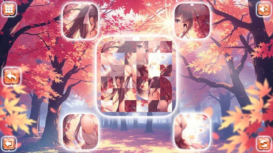 Скриншот 5 из Lovely Anime Puzzle: Autumn