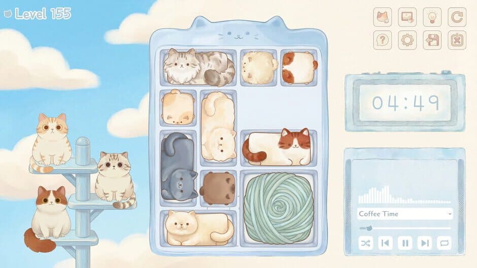 Скриншот 2 из Cat Block: Sliding Puzzle