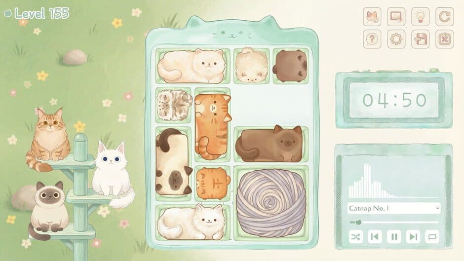 Скриншот 3 из Cat Block: Sliding Puzzle