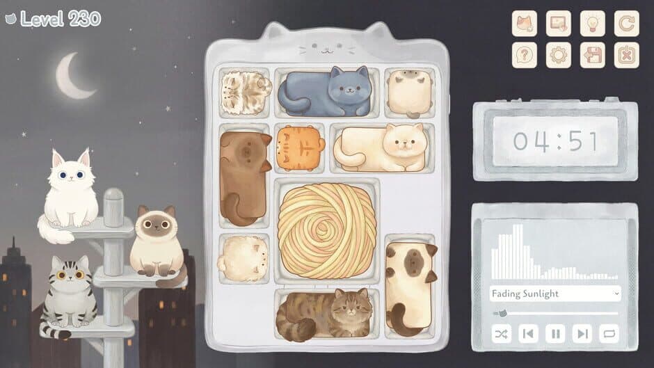 Скриншот 4 из Cat Block: Sliding Puzzle