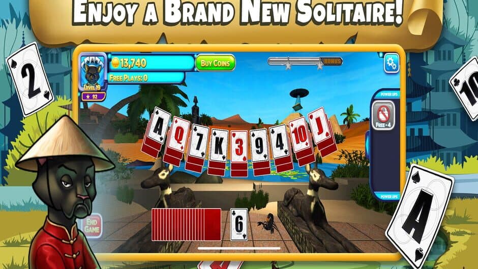 Скриншот 1 из Solitaire Time Warp