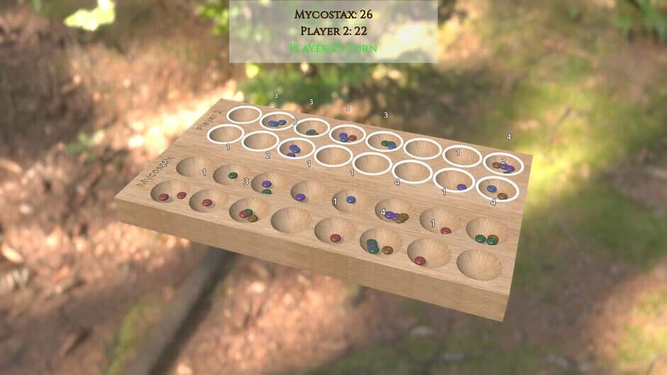 Скриншот 1 из Hus: The 4-Row Mancala