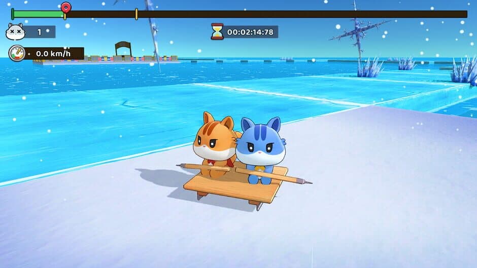 Скриншот 1 из Skidddddd: Tori's Frozen Racing