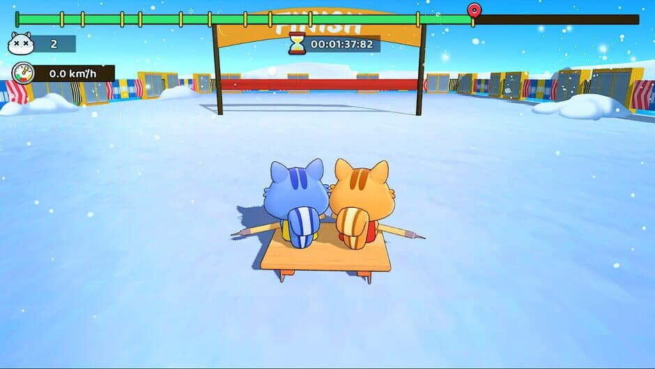 Скриншот 4 из Skidddddd: Tori's Frozen Racing
