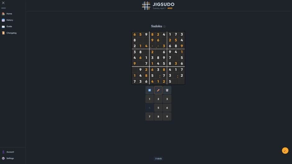 Скриншот 5 из Jigsudo