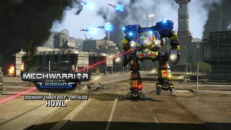 Скриншот 1 из MechWarrior Online: Howl Legendary Mech Pack