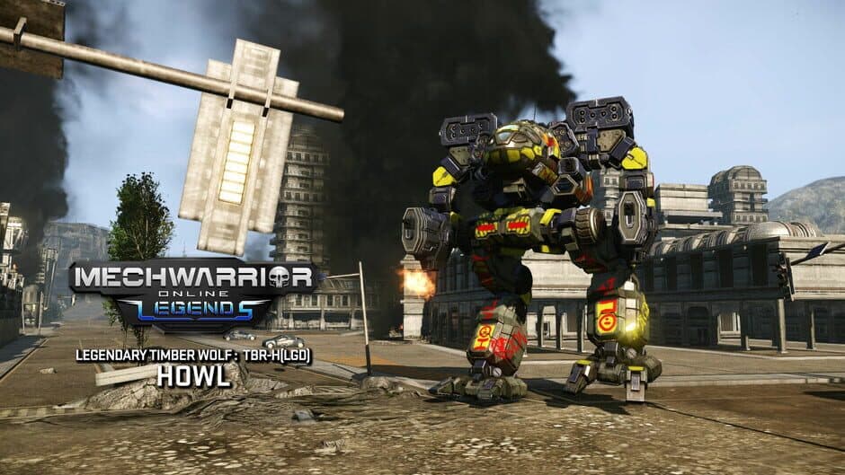Скриншот 4 из MechWarrior Online: Howl Legendary Mech Pack