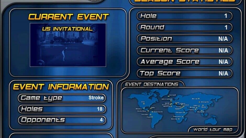 Скриншот 1 из Impossible Golf: Worldwide Fantasy Tour