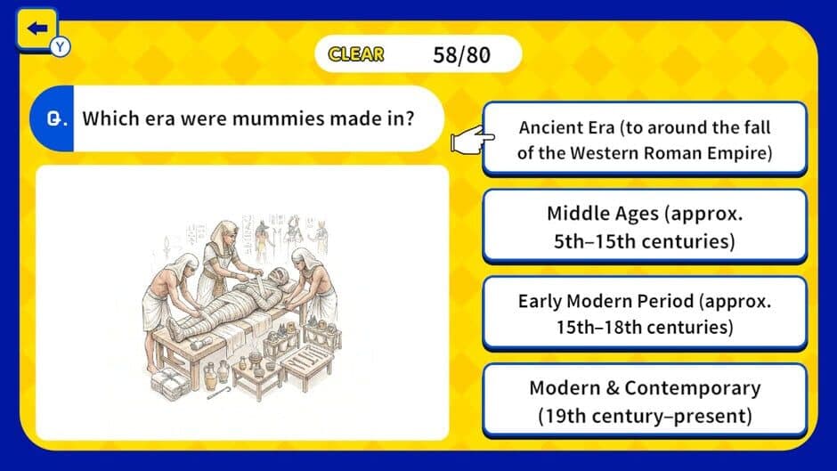Скриншот 1 из Which Era Is This? World History Era Guess Quiz