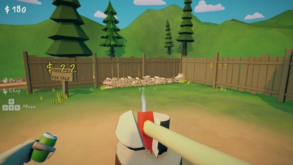 Скриншот 1 из Drunk Woodcutter