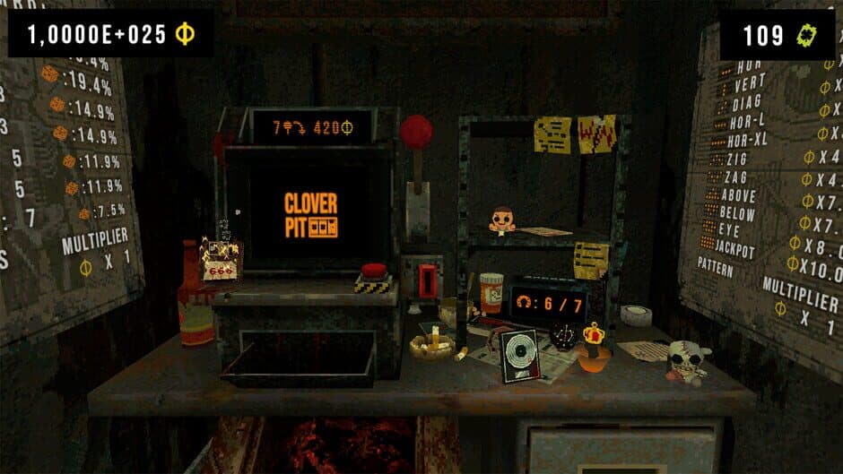 Скриншот 3 из Cloverpit: Unholy Fusion