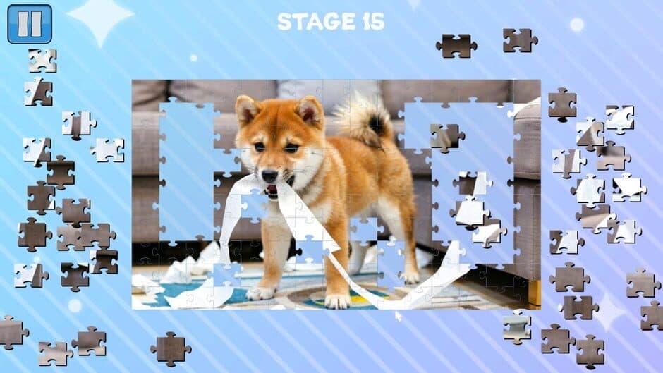 Скриншот 1 из Dog Jigsaw from Japan