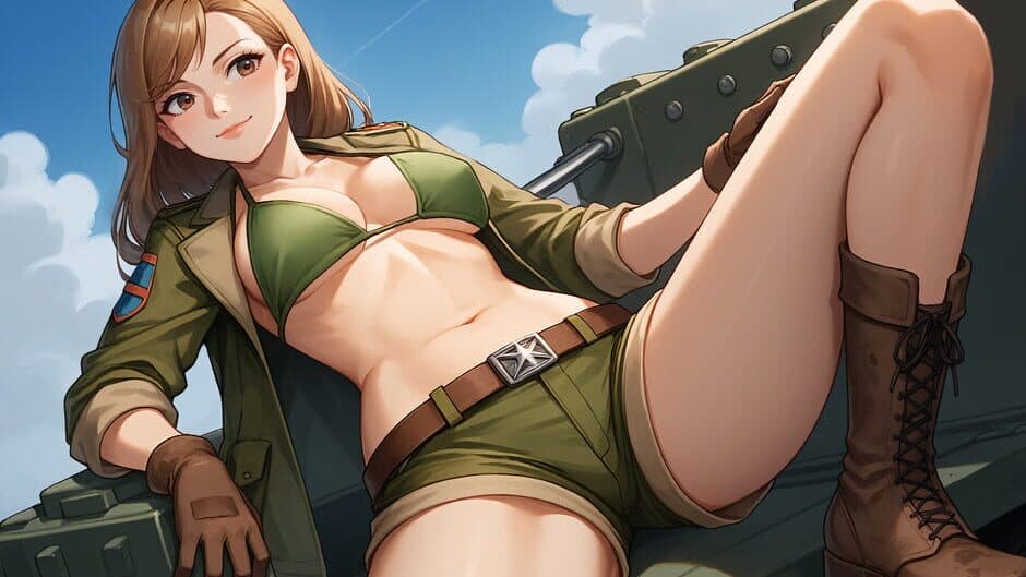 Скриншот 5 из My Waifu Is A Tank Girl!