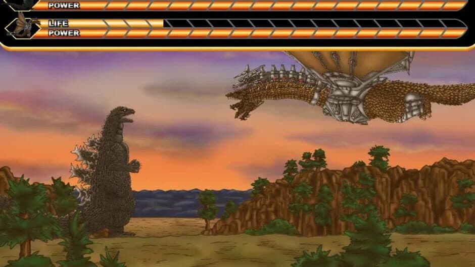 Скриншот 1 из Godzilla Daikaiju Battle Royale