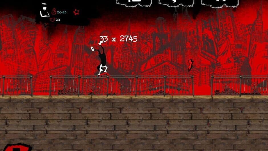 Скриншот 4 из Emily the Strange: Skate Strange