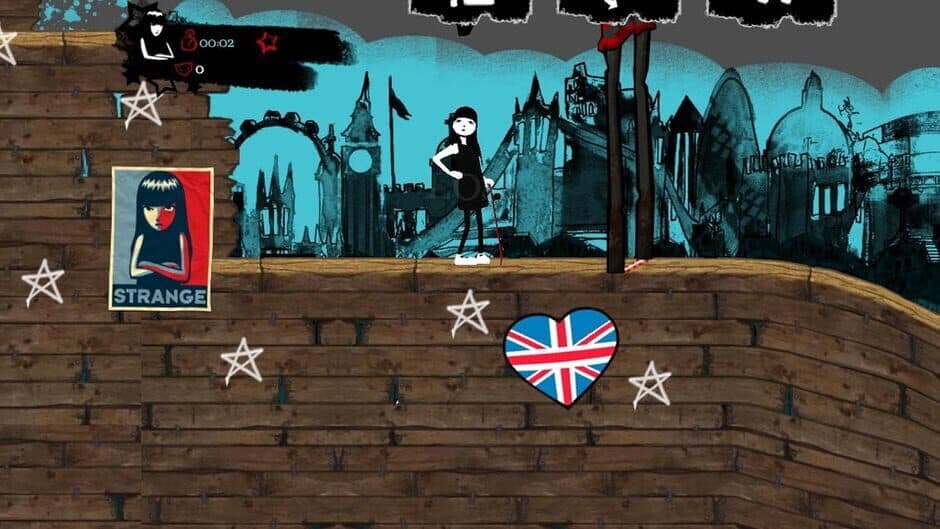 Скриншот 7 из Emily the Strange: Skate Strange