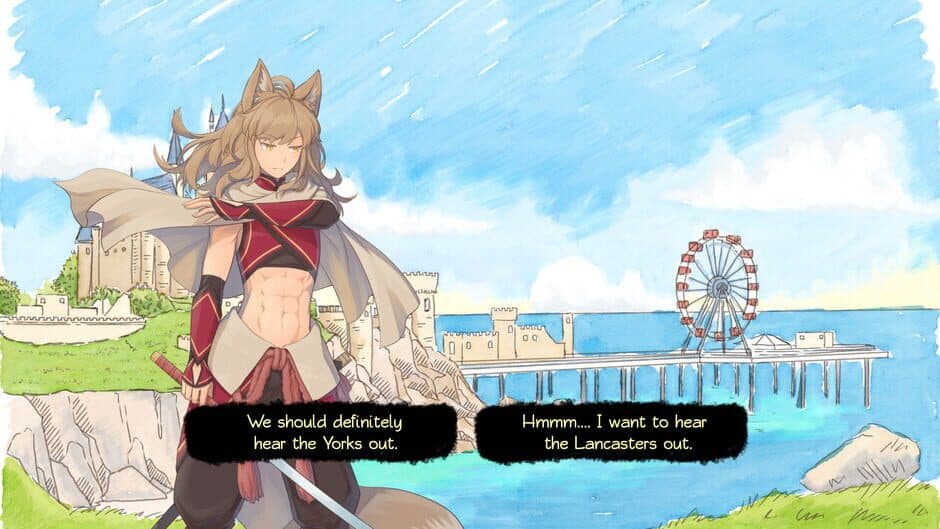 Скриншот 5 из Paper Shakespeare 3: Girl Werewolf Hamlet Absolutely Solves the War of the Roses