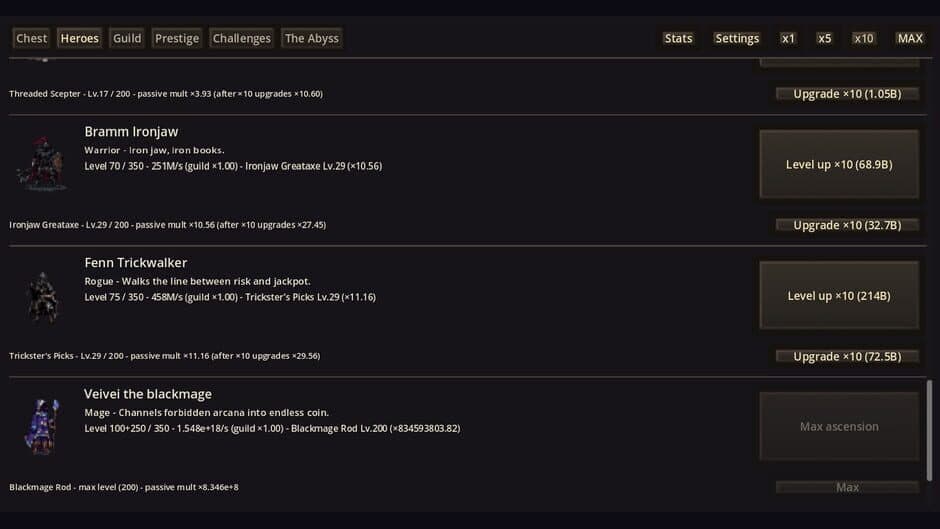 Скриншот 2 из Treasure Clicker