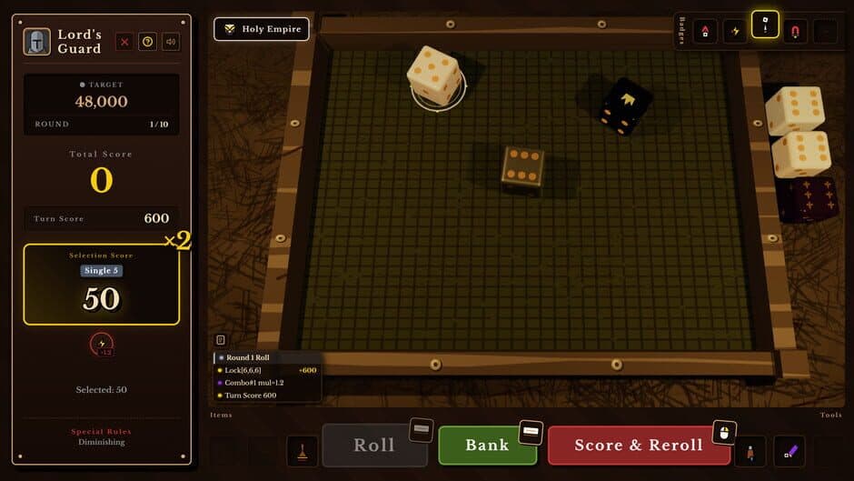 Скриншот 5 из Dice Tavern: Farkle Roguelike