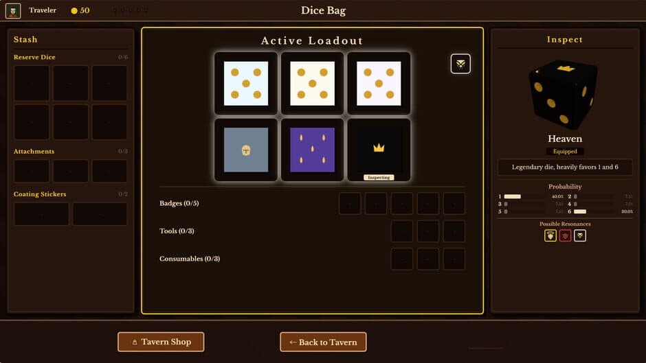 Скриншот 4 из Dice Tavern: Farkle Roguelike