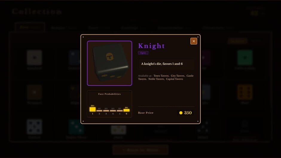 Скриншот 8 из Dice Tavern: Farkle Roguelike
