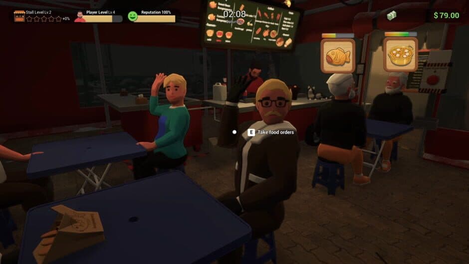 Скриншот 7 из Pojangmacha: Korean Street Food Management Simulator