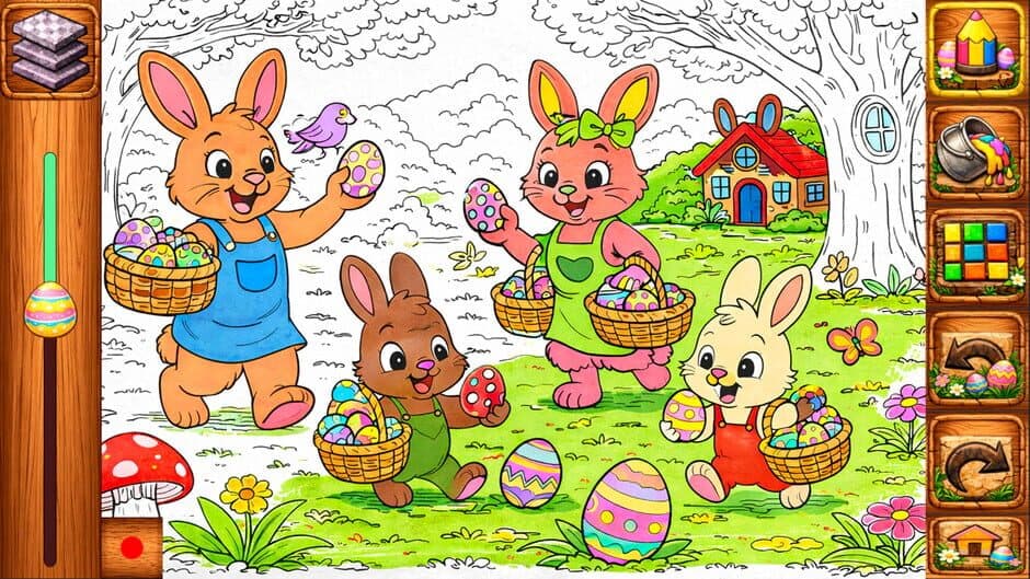 Скриншот 3 из Easter Coloring Book for Kids & Toddlers