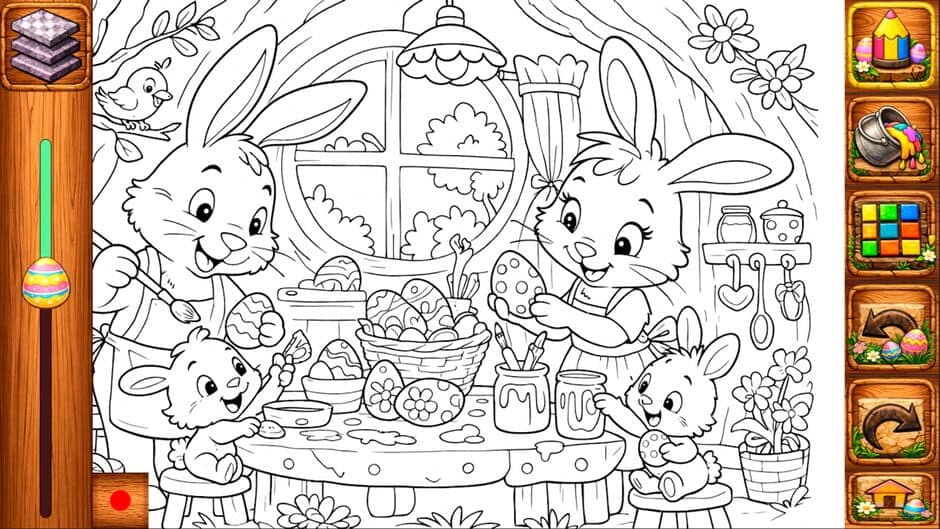 Скриншот 6 из Easter Coloring Book for Kids & Toddlers