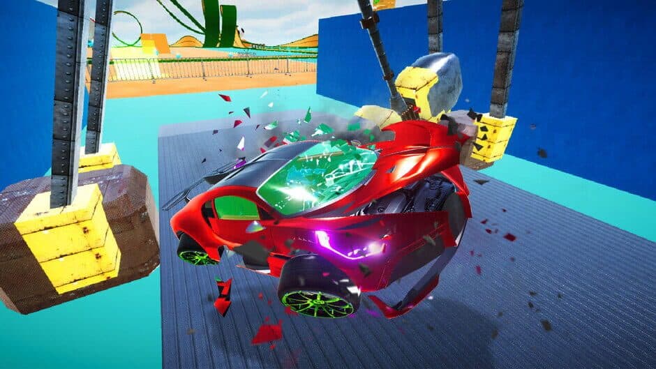 Скриншот 1 из Hyper Cars Ramp Crash