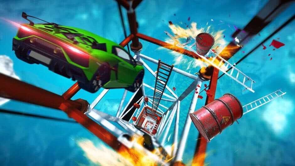 Скриншот 2 из Hyper Cars Ramp Crash