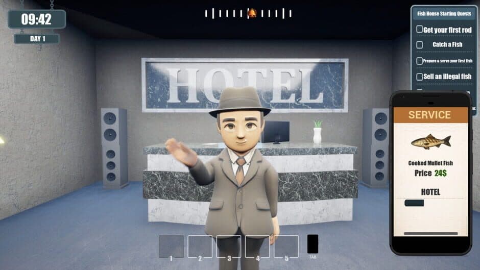 Скриншот 5 из Fish House Simulator