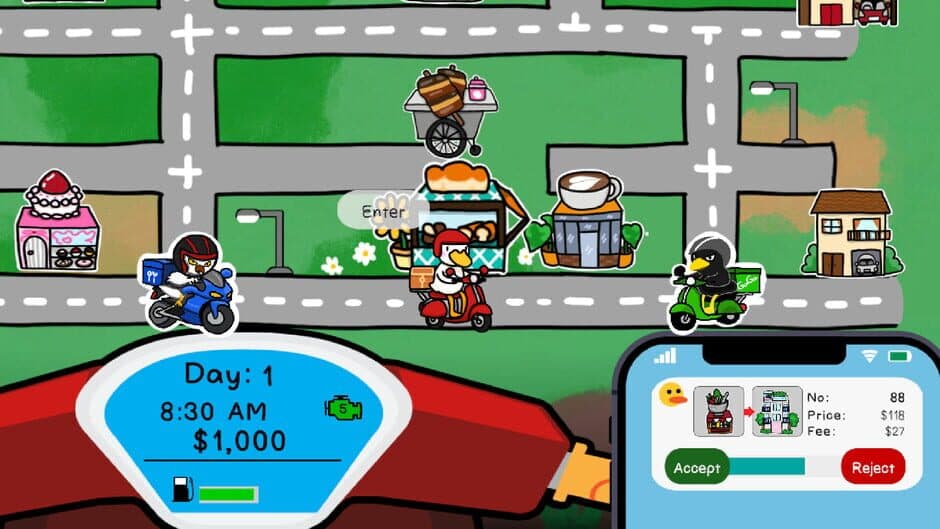 Скриншот 2 из Duck Dash Delivery