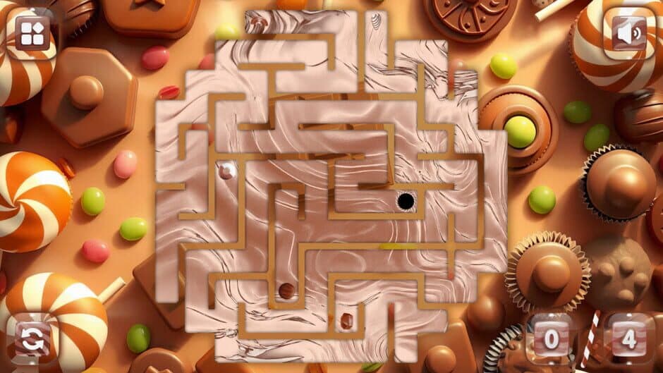 Скриншот 1 из Sweetie Candy Maze: Brown Chocolate