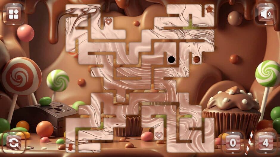 Скриншот 2 из Sweetie Candy Maze: Brown Chocolate