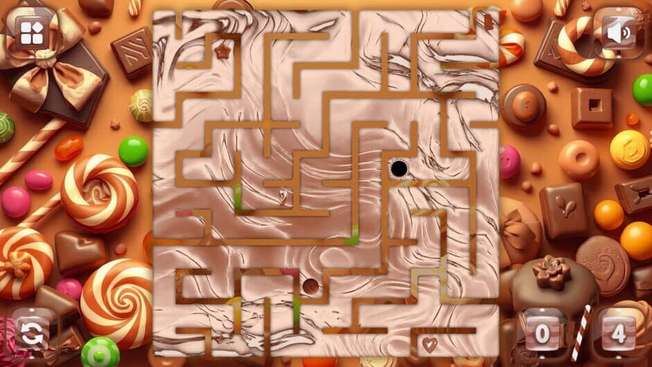 Скриншот 3 из Sweetie Candy Maze: Brown Chocolate