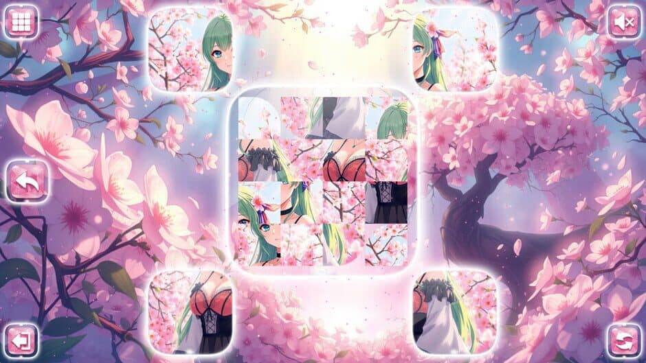 Скриншот 3 из Lovely Anime Puzzle: Spring