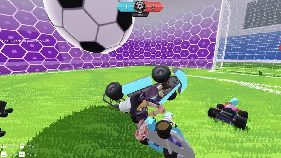 Скриншот 2 из Kart Soccer Party
