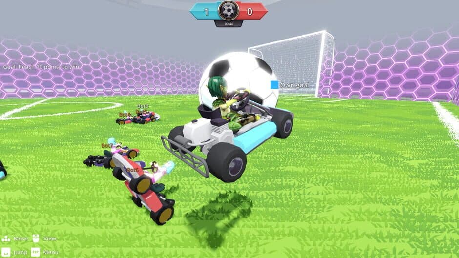 Скриншот 6 из Kart Soccer Party
