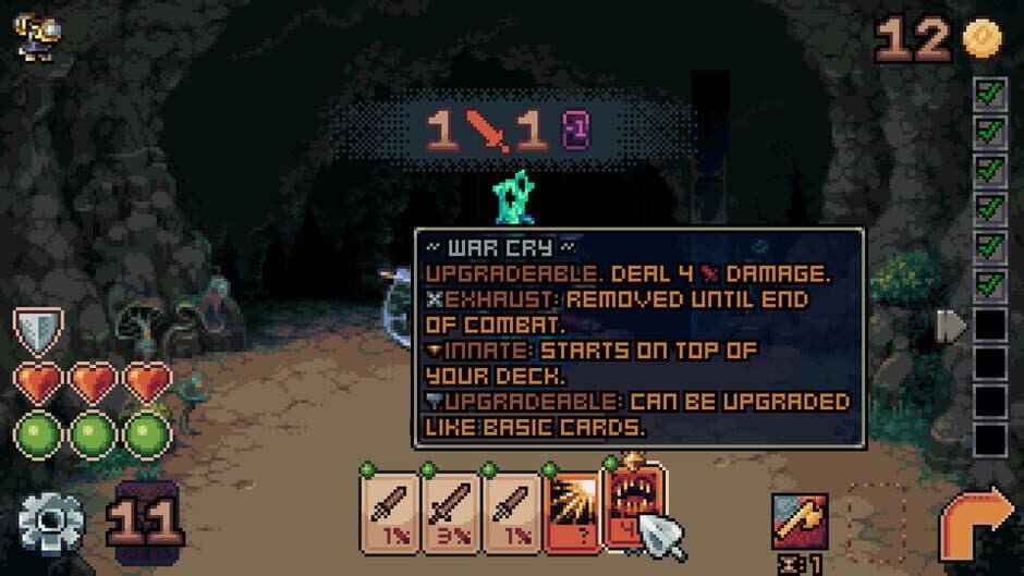 Скриншот 4 из Cardmare: Descent