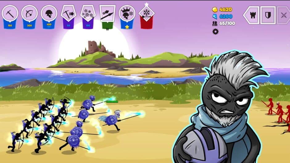 Скриншот 1 из Stick War: Saga