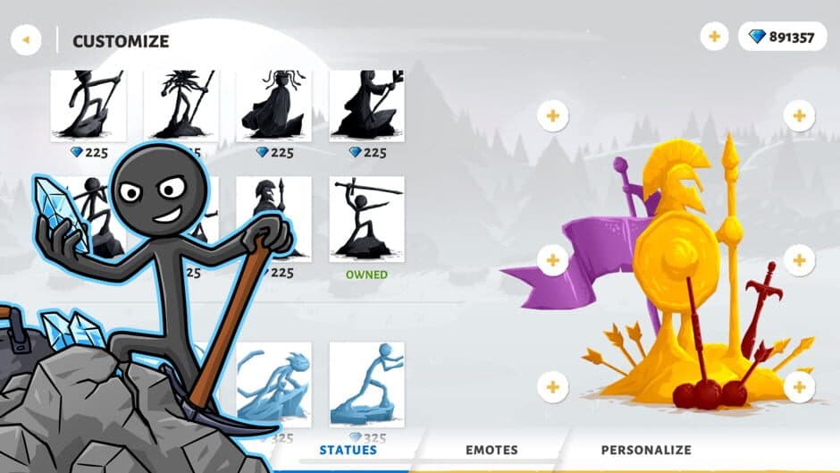 Скриншот 4 из Stick War: Saga