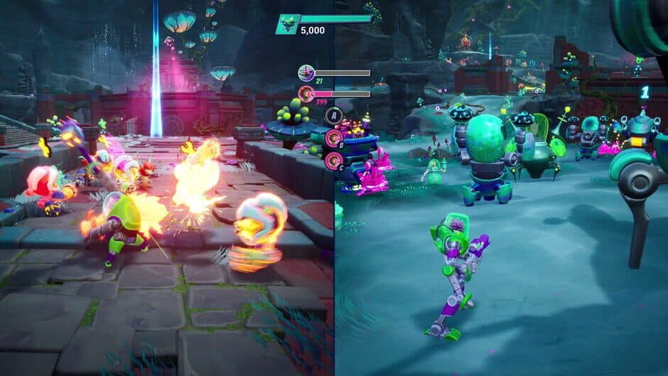 Скриншот 4 из Chip 'n Clawz vs. The Brainioids: Going Underground