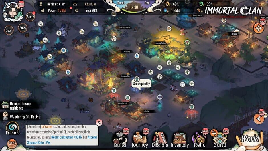 Скриншот 5 из Immortal Clan: Grandmastery