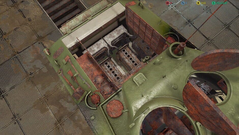 Скриншот 2 из Tank Mechanic Simulator: Shermans DLC