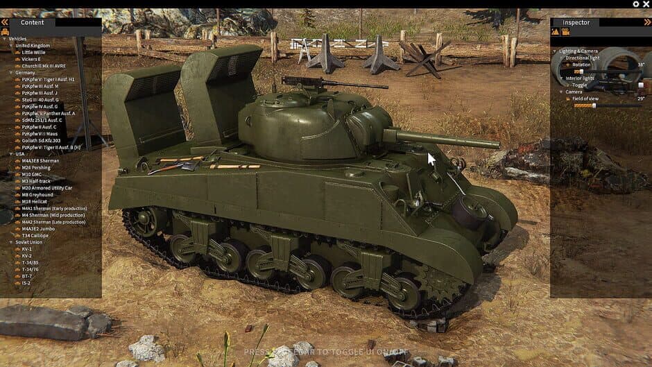 Скриншот 8 из Tank Mechanic Simulator: Shermans DLC