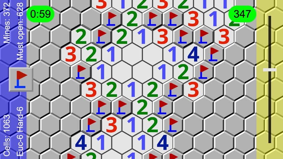 Скриншот 2 из Non-Euclidean Minesweeper