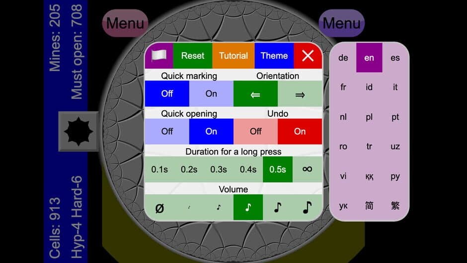 Скриншот 3 из Non-Euclidean Minesweeper