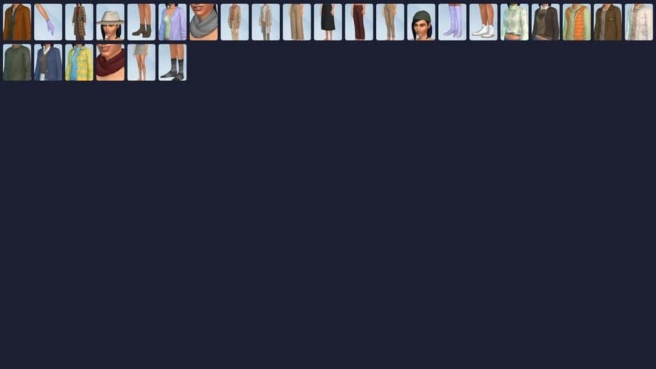 Скриншот 3 из The Sims 4: Autumn Apparel Kit
