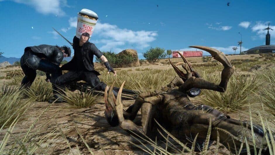 Скриншот 2 из Final Fantasy XV: Noodle Helmet