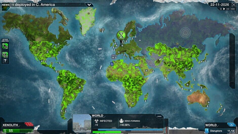 Скриншот 5 из Plague Inc: Aliens & Anti-Vaxxers